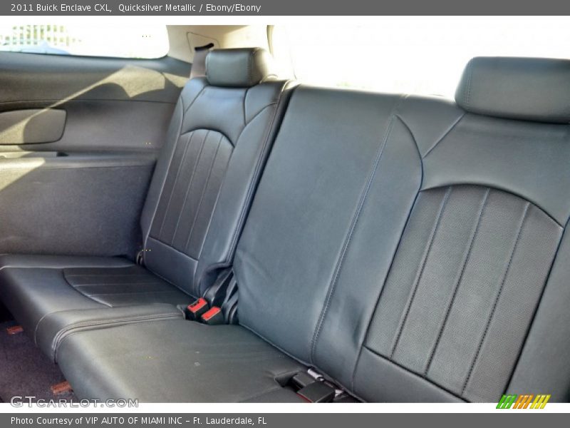 Quicksilver Metallic / Ebony/Ebony 2011 Buick Enclave CXL