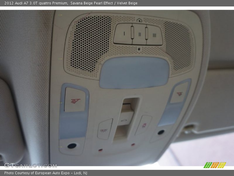 Savana Beige Pearl Effect / Velvet Beige 2012 Audi A7 3.0T quattro Premium