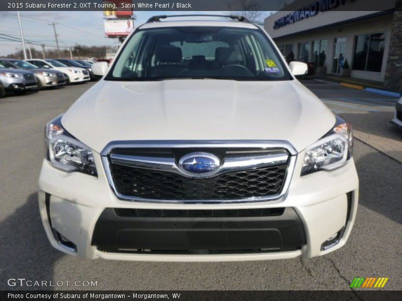 Satin White Pearl / Black 2015 Subaru Forester 2.0XT Touring