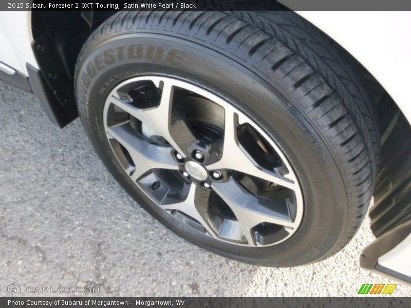 Satin White Pearl / Black 2015 Subaru Forester 2.0XT Touring