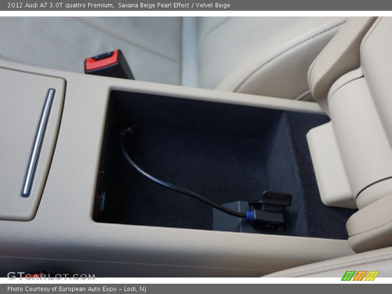 Savana Beige Pearl Effect / Velvet Beige 2012 Audi A7 3.0T quattro Premium