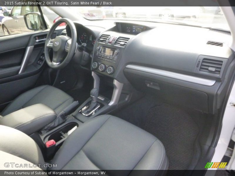Satin White Pearl / Black 2015 Subaru Forester 2.0XT Touring