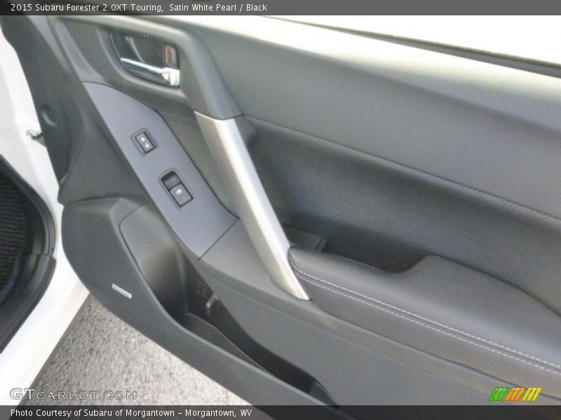 Satin White Pearl / Black 2015 Subaru Forester 2.0XT Touring