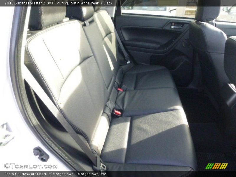 Satin White Pearl / Black 2015 Subaru Forester 2.0XT Touring