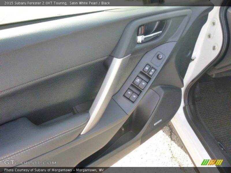 Satin White Pearl / Black 2015 Subaru Forester 2.0XT Touring