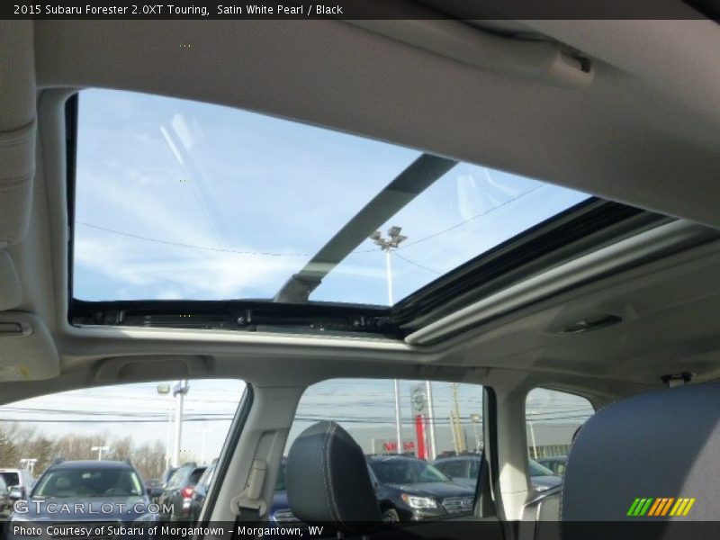 Satin White Pearl / Black 2015 Subaru Forester 2.0XT Touring
