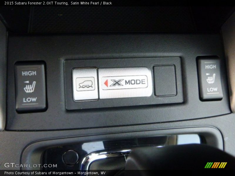 Satin White Pearl / Black 2015 Subaru Forester 2.0XT Touring