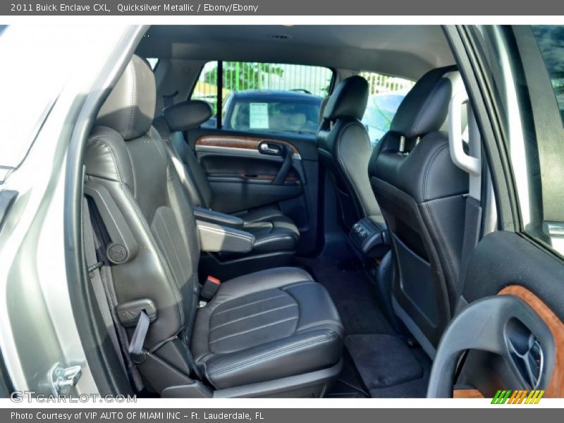 Quicksilver Metallic / Ebony/Ebony 2011 Buick Enclave CXL