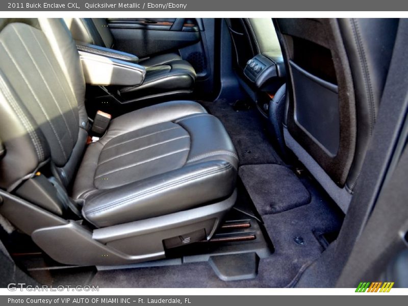 Quicksilver Metallic / Ebony/Ebony 2011 Buick Enclave CXL