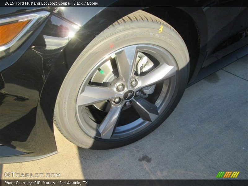 Black / Ebony 2015 Ford Mustang EcoBoost Coupe