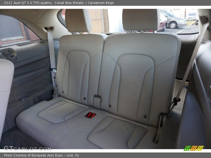 Cobalt Blue Metallic / Cardamom Beige 2012 Audi Q7 3.0 TFSI quattro
