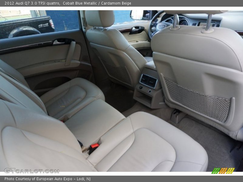 Cobalt Blue Metallic / Cardamom Beige 2012 Audi Q7 3.0 TFSI quattro
