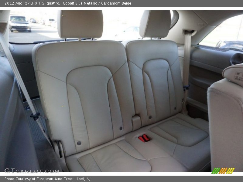 Cobalt Blue Metallic / Cardamom Beige 2012 Audi Q7 3.0 TFSI quattro