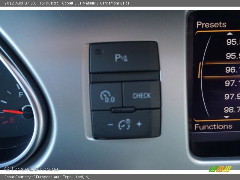 Cobalt Blue Metallic / Cardamom Beige 2012 Audi Q7 3.0 TFSI quattro