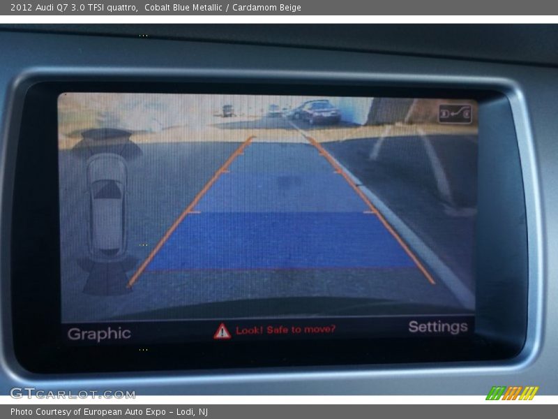 Cobalt Blue Metallic / Cardamom Beige 2012 Audi Q7 3.0 TFSI quattro