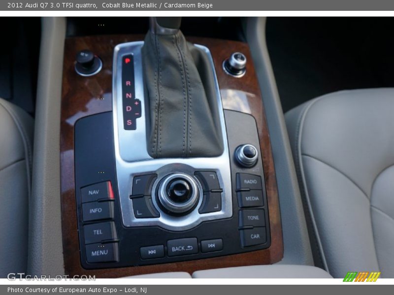 Cobalt Blue Metallic / Cardamom Beige 2012 Audi Q7 3.0 TFSI quattro