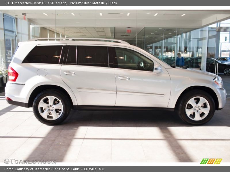Iridium Silver Metallic / Black 2011 Mercedes-Benz GL 450 4Matic