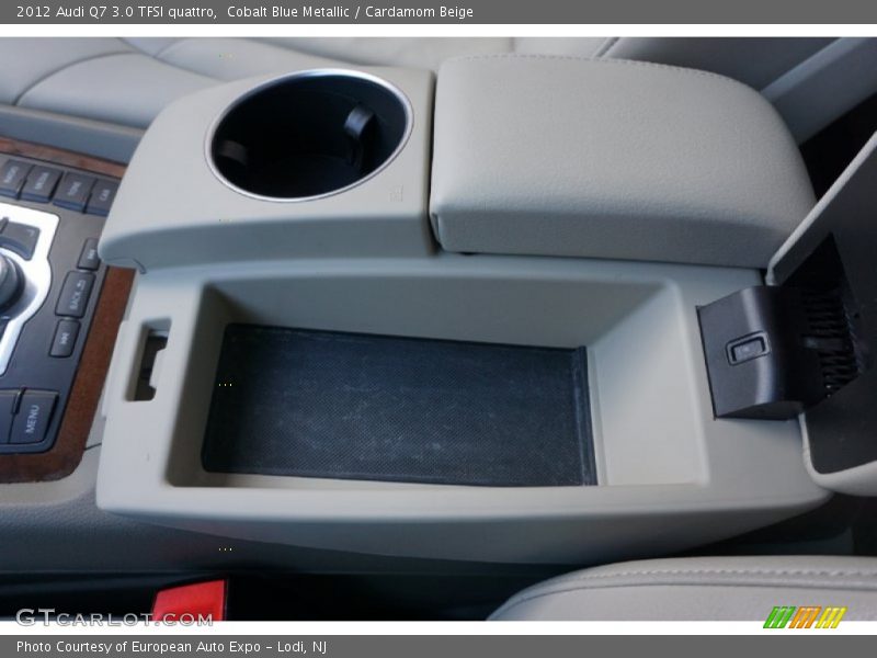 Cobalt Blue Metallic / Cardamom Beige 2012 Audi Q7 3.0 TFSI quattro
