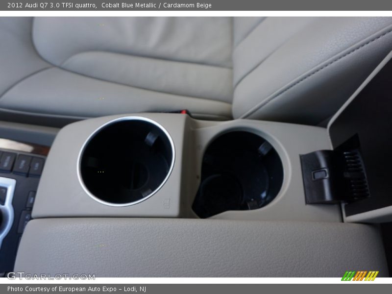 Cobalt Blue Metallic / Cardamom Beige 2012 Audi Q7 3.0 TFSI quattro