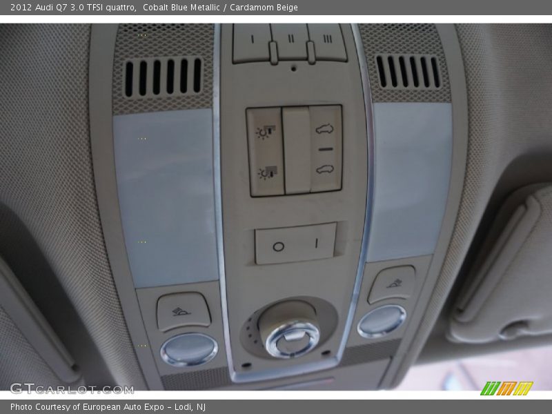 Cobalt Blue Metallic / Cardamom Beige 2012 Audi Q7 3.0 TFSI quattro