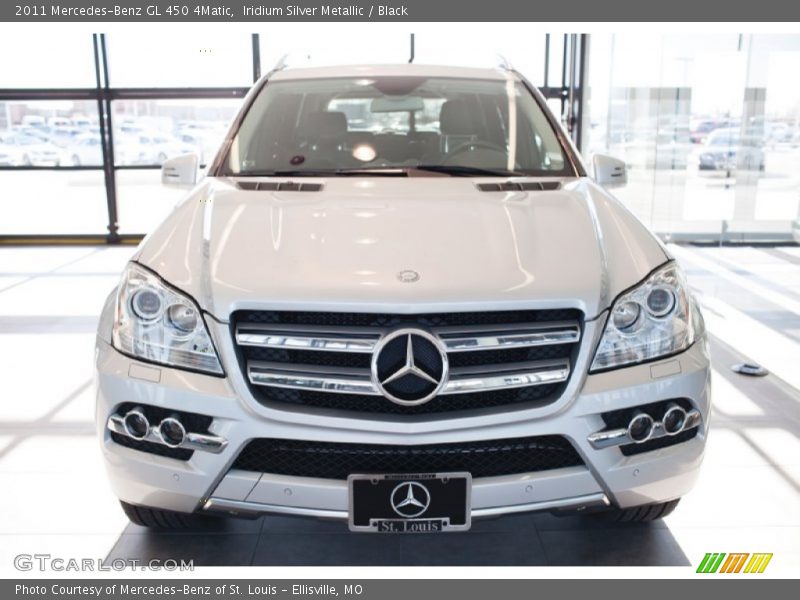 Iridium Silver Metallic / Black 2011 Mercedes-Benz GL 450 4Matic