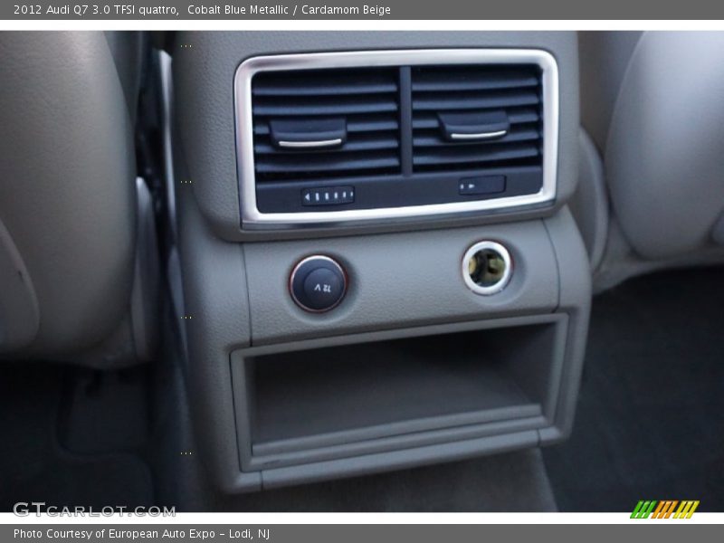 Cobalt Blue Metallic / Cardamom Beige 2012 Audi Q7 3.0 TFSI quattro
