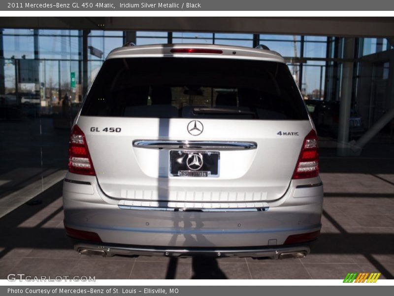 Iridium Silver Metallic / Black 2011 Mercedes-Benz GL 450 4Matic