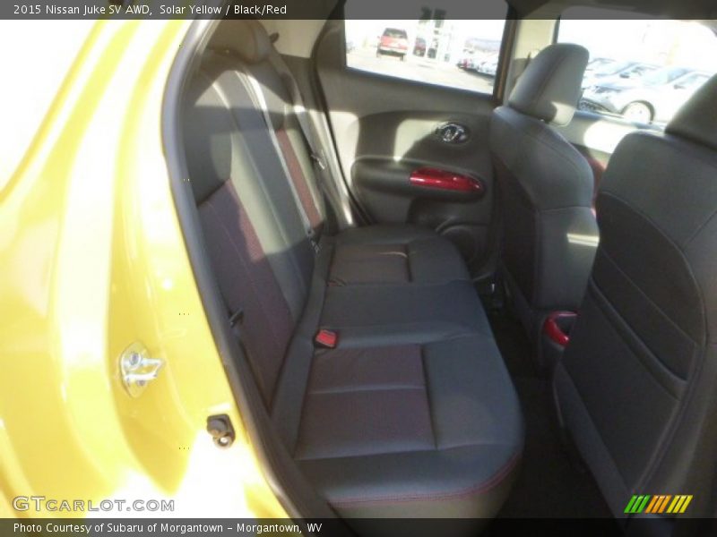 Solar Yellow / Black/Red 2015 Nissan Juke SV AWD