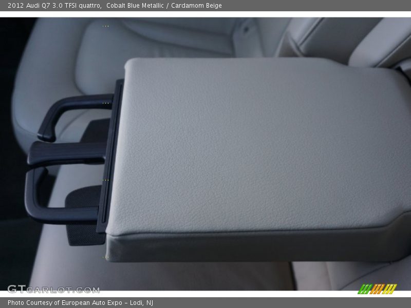 Cobalt Blue Metallic / Cardamom Beige 2012 Audi Q7 3.0 TFSI quattro