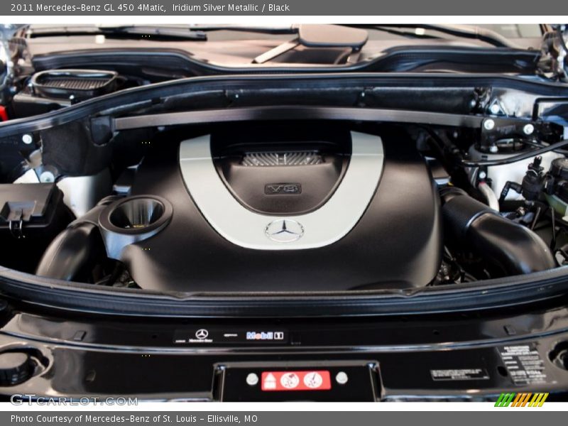 Iridium Silver Metallic / Black 2011 Mercedes-Benz GL 450 4Matic