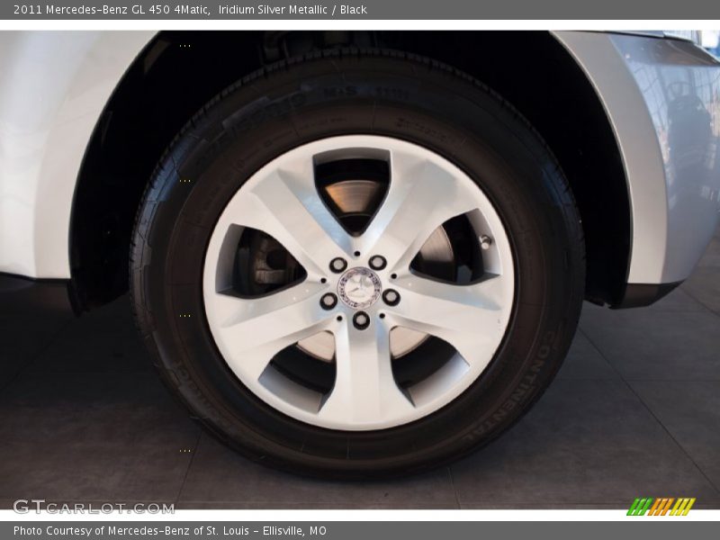 Iridium Silver Metallic / Black 2011 Mercedes-Benz GL 450 4Matic