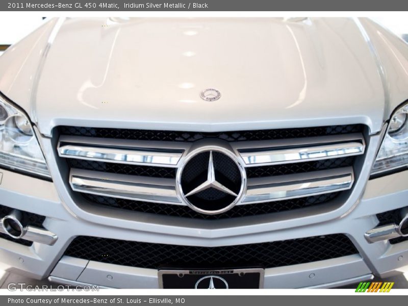 Iridium Silver Metallic / Black 2011 Mercedes-Benz GL 450 4Matic
