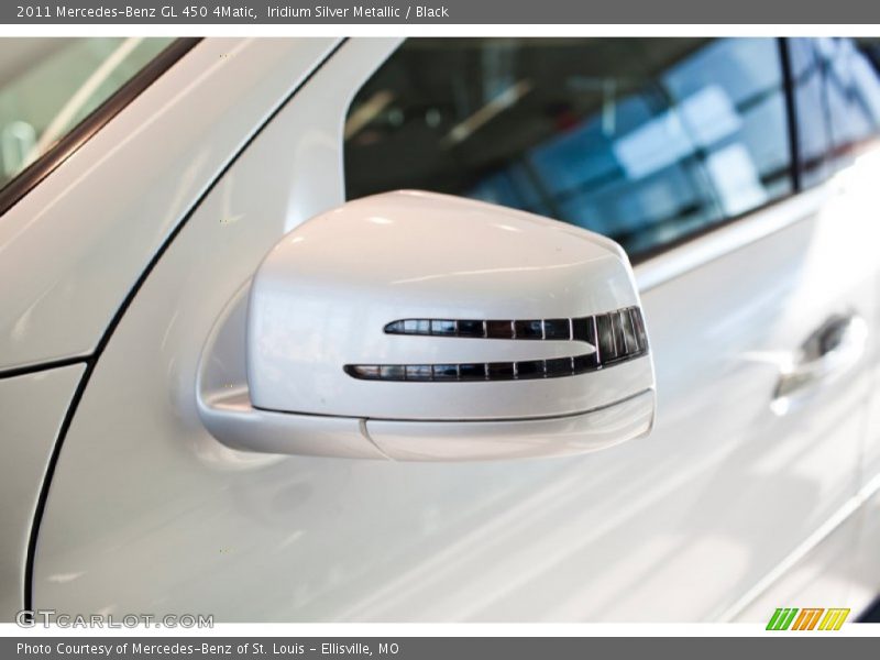 Iridium Silver Metallic / Black 2011 Mercedes-Benz GL 450 4Matic