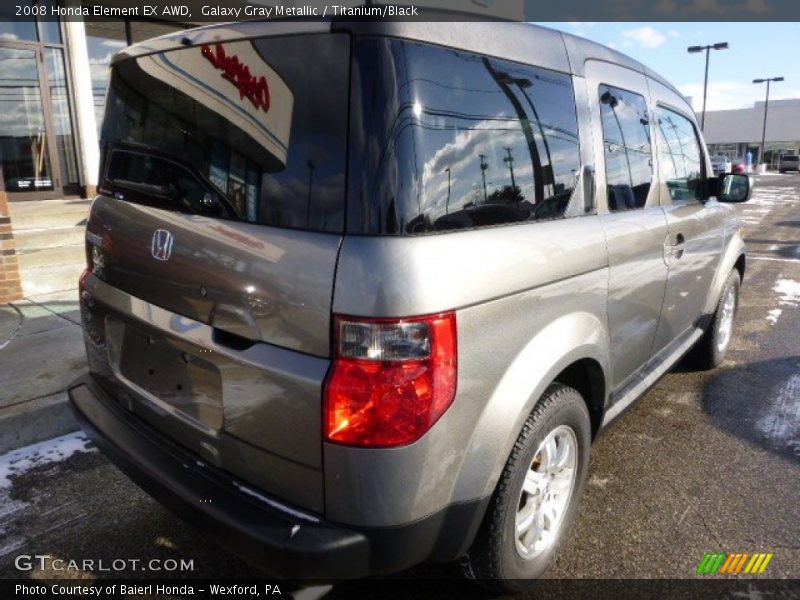 Galaxy Gray Metallic / Titanium/Black 2008 Honda Element EX AWD