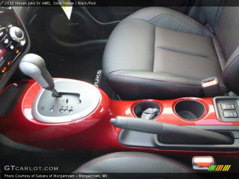 Solar Yellow / Black/Red 2015 Nissan Juke SV AWD