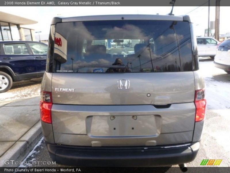 Galaxy Gray Metallic / Titanium/Black 2008 Honda Element EX AWD