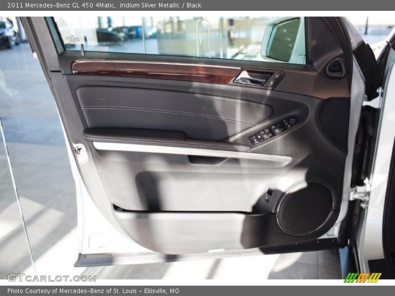 Iridium Silver Metallic / Black 2011 Mercedes-Benz GL 450 4Matic