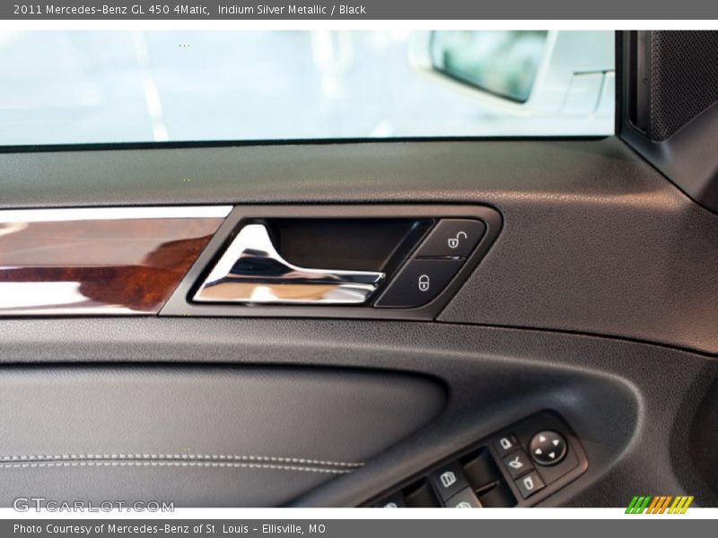 Iridium Silver Metallic / Black 2011 Mercedes-Benz GL 450 4Matic