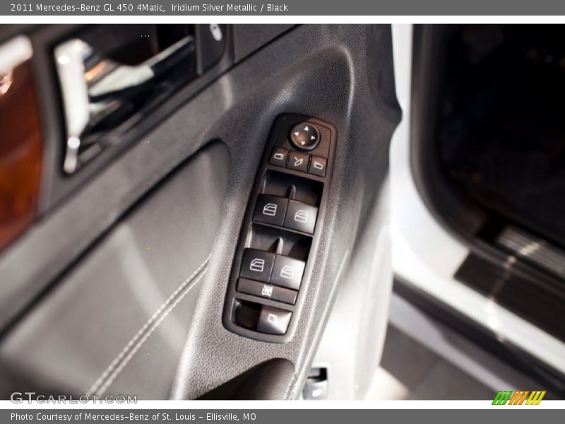 Iridium Silver Metallic / Black 2011 Mercedes-Benz GL 450 4Matic
