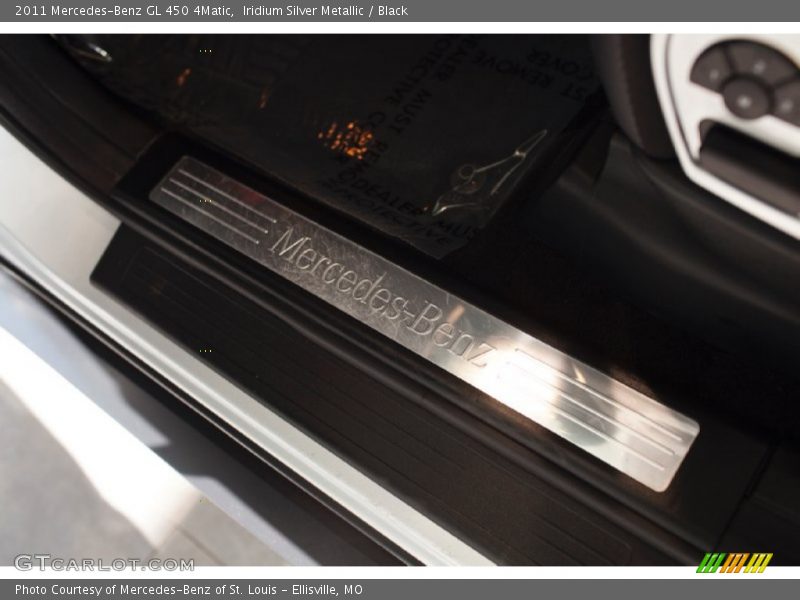Iridium Silver Metallic / Black 2011 Mercedes-Benz GL 450 4Matic