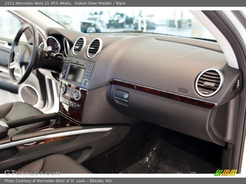 Iridium Silver Metallic / Black 2011 Mercedes-Benz GL 450 4Matic