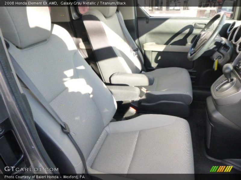 Galaxy Gray Metallic / Titanium/Black 2008 Honda Element EX AWD