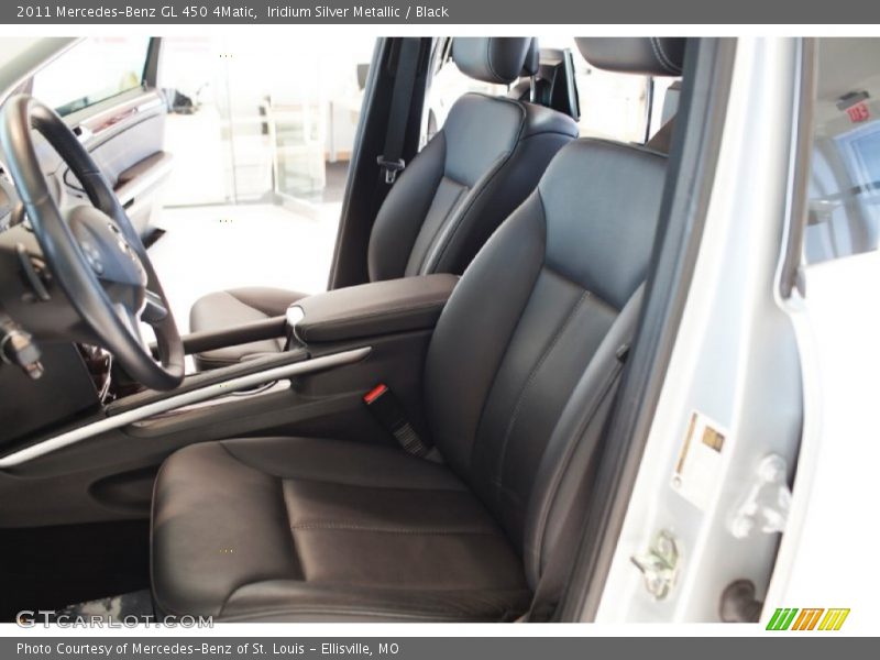 Iridium Silver Metallic / Black 2011 Mercedes-Benz GL 450 4Matic