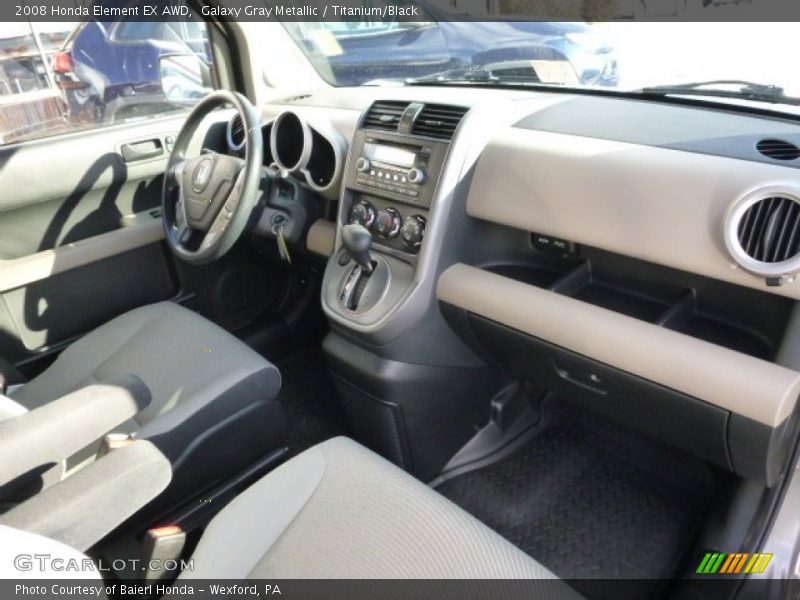 Galaxy Gray Metallic / Titanium/Black 2008 Honda Element EX AWD
