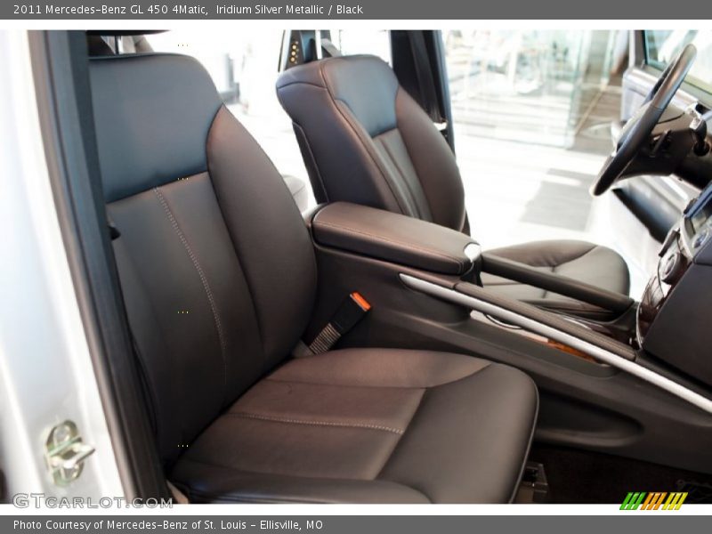 Iridium Silver Metallic / Black 2011 Mercedes-Benz GL 450 4Matic