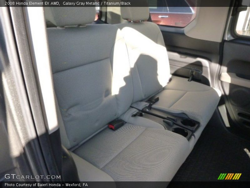 Galaxy Gray Metallic / Titanium/Black 2008 Honda Element EX AWD