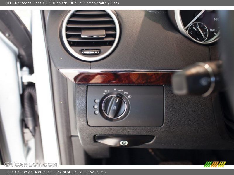 Iridium Silver Metallic / Black 2011 Mercedes-Benz GL 450 4Matic