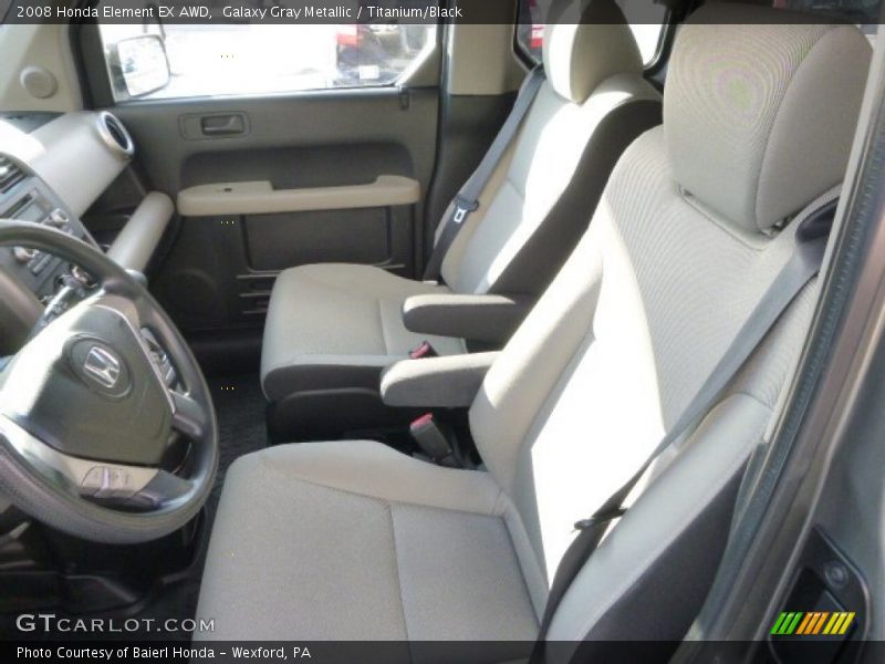 Galaxy Gray Metallic / Titanium/Black 2008 Honda Element EX AWD