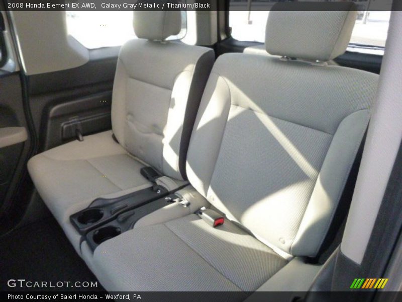 Galaxy Gray Metallic / Titanium/Black 2008 Honda Element EX AWD