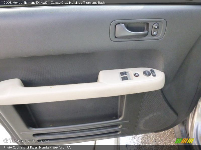 Galaxy Gray Metallic / Titanium/Black 2008 Honda Element EX AWD